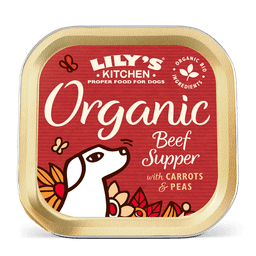 Organic Beef Supper Våtfoder för hund