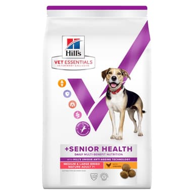 Hill's Vet Essentials Canine +Senior Health Medium & Large Mature Adult 7+