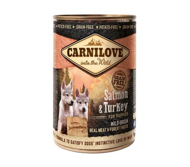 Carnilove Wild Meat Salmon & Turkey Puppy