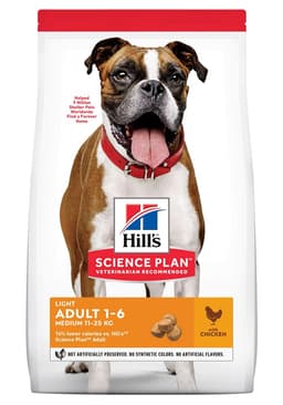 Hill's Science Plan Hund Light Vuxen Medium Kyckling