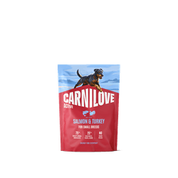 Carnilove Active Dog Adult Small Breed Salmon & Turkey torrfoder för hund