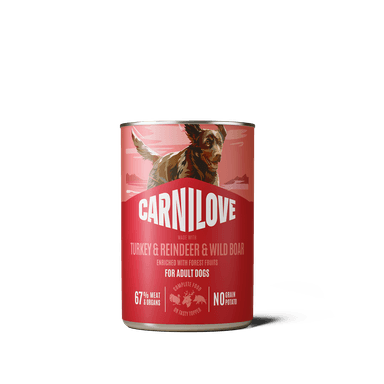 Carnilove Dog Paté Turkey, Reindeer & Wildboar
