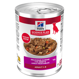 Hill's Science Plan Canine Adult Stew Beef & Vegetables
