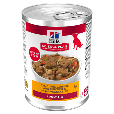 Hill's Science Plan Canine Adult Stew Chicken & Vegetables