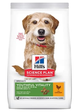 Hill's Science Plan Canine Senior Vitality Small & Mini Chicken