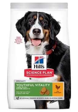 Hill's Science Plan Canine Senior Vitality Large Breed Chicken