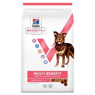 Hill's Vet Essentials Canine Adult Multi-benefit Medium Lamb & Rice