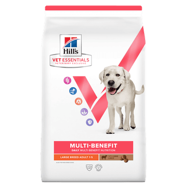 Hill's Vet Essentials Canine Adult Multi-benefit Large Breed Lamb & Rice
