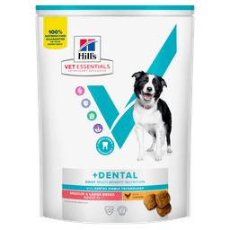 Hill's Vet Essentials Canine Adult 1+ Dental Medium & Large Chicken