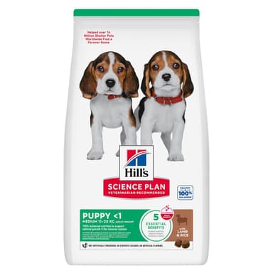 Hill's Science Plan Puppy Medium Lamb & Rice