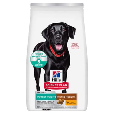 Hill's Science Plan Dog Perfect Weight & Active Mobility Adult Large with Chicken