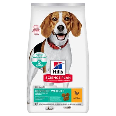 Hill's Science Plan Dog Adult Medium Perfect Weight Chicken