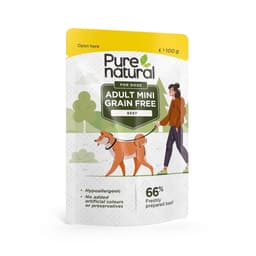 Purenatural Adult Mini Beef Spannmålsfritt Våtfoder