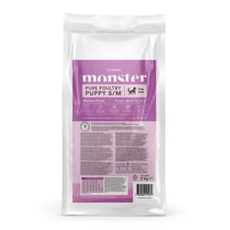 Monster Classic Dog S/M Puppy Poultry Torrfoder till Valp