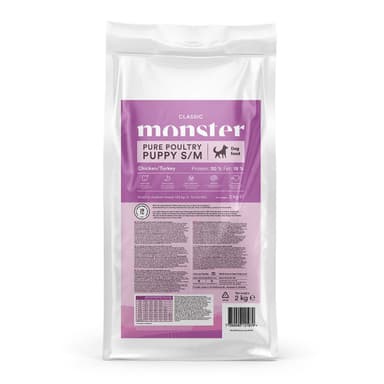 Monster Classic Dog S/M Puppy Poultry